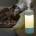 Humidifier 250ml Cool Mist Humidifier USB Portable with Night Light Whisper Quiet and Auto Shut-off Function Air Purifier for Office Home Bedroom Baby Room (Blue) - B079GRF9MC